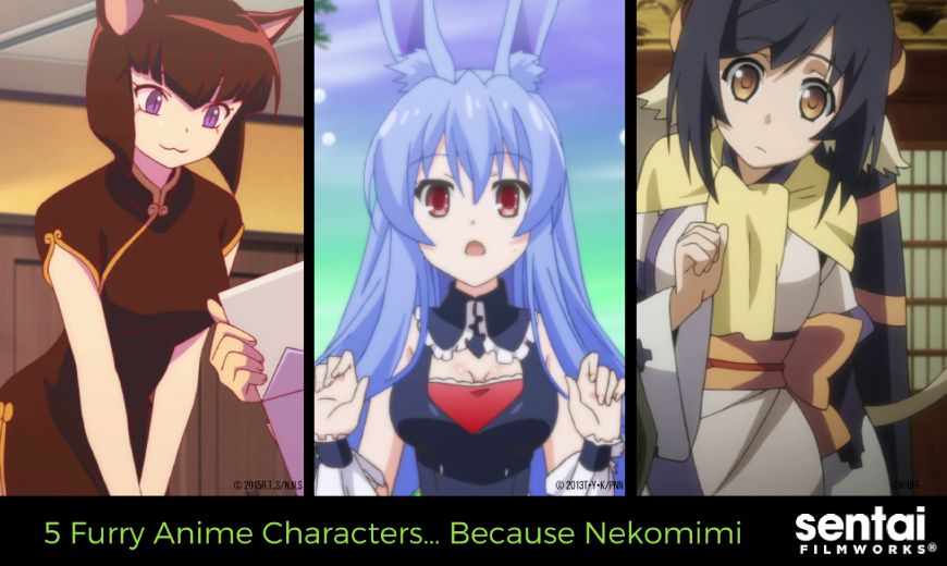 5 Furry Anime Characters… Because Nekomimi