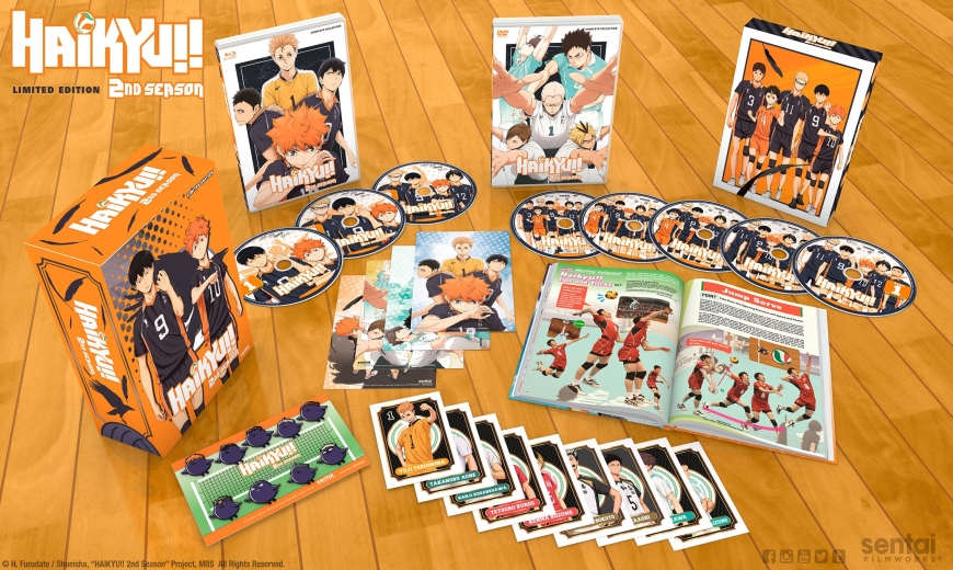 Haikyu!! Season 2 Premium Box Set Contents Reveal - Sentai Filmworks