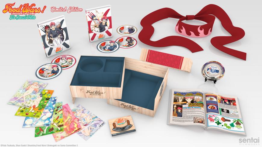 Food Wars! The Second Plate Premium Box Set Reveal