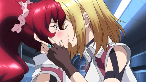 Anime Lesbian Scene