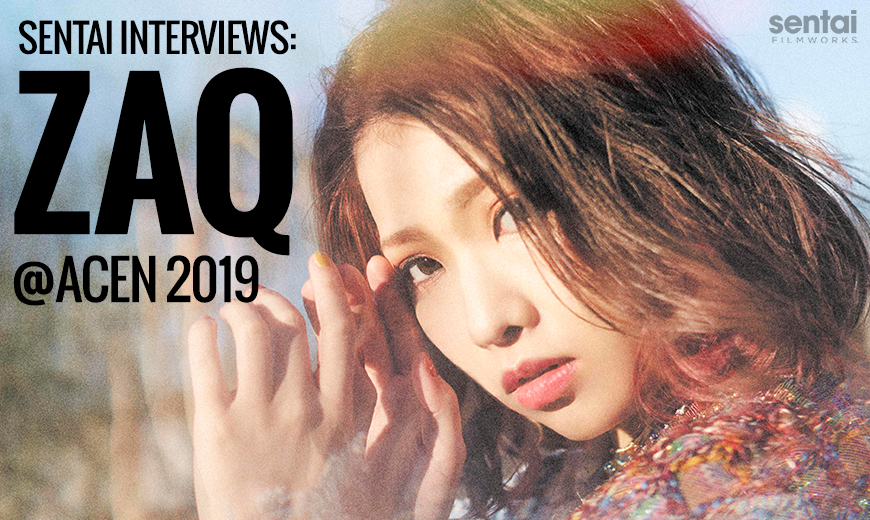 Sentai Filmworks Interviews Famous Singer ZAQ at ACEN 2019