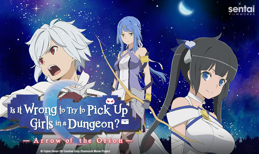 Adventure Ramps Up in Is It Wrong to Try to Pick Up Girls in a Dungeon?  Film Trailer - Crunchyroll News