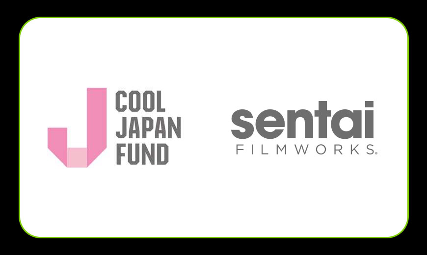 Cool Japan Fund Invests in North American Anime Group  Led by Sentai Holdings