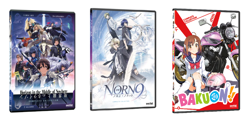 Horizon in the Middle of Nowhere Complete Series | Norn9 Complete Collection | Bakuon!! Complete Collection