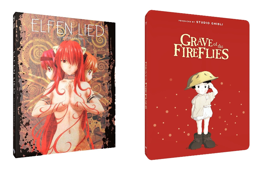 Elfen Lied Complete Collection [SteelBook Edition] | Grave of the Fireflies [SteelBook Edition]