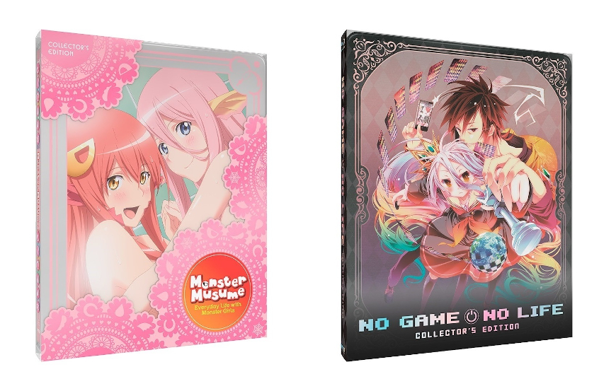 Monster Musume: Everyday Life with Monster Girls Complete Collection [SteelBook Edition] | No Game, No Life Complete Collection [SteelBook Edition]