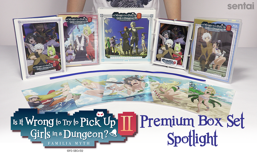 DanMachi Season 2 Premium Box Set Spotlight