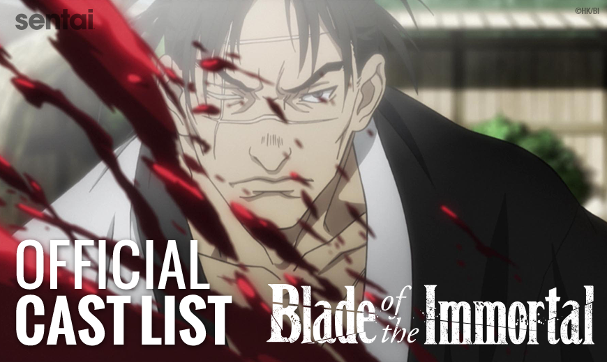 "Blade of the Immortal" Official Cast List