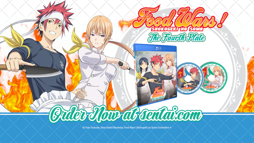 English Voice Cast Confirmed for Food Wars! The Fifth Plate's Home Video  Release