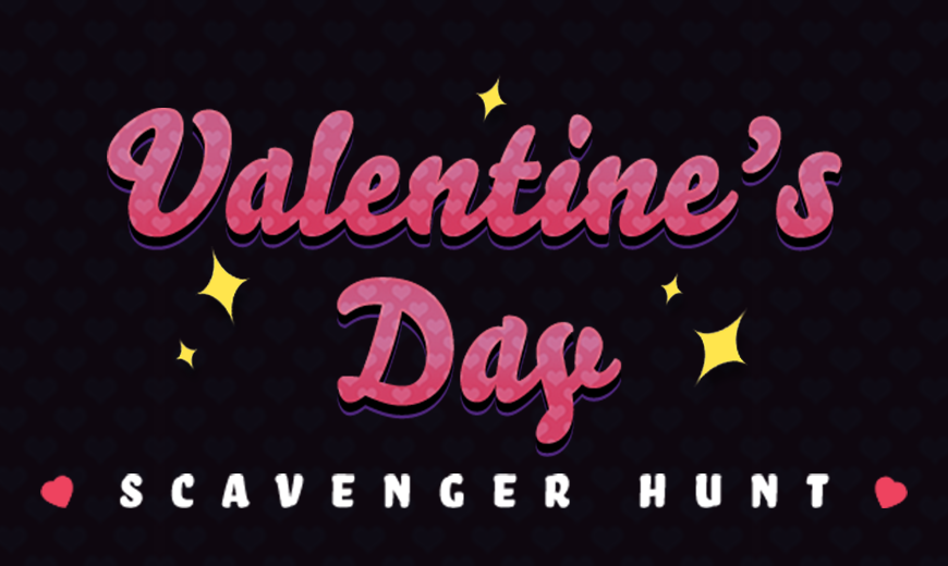 Sentai's Valentine's Day Scavenger Hunt is Here!