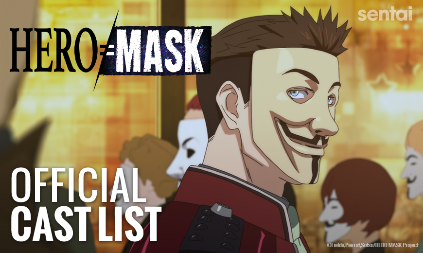 Hero Mask Official English Dub Cast List
