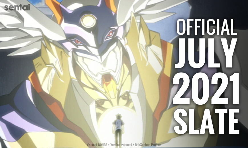 Official Sentai July 2021 Slate