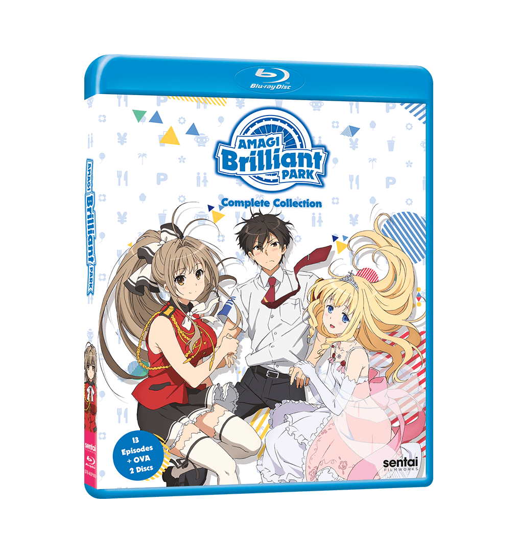 A picture of the Amagi Brilliant Park Complete Collection Blu-ray.