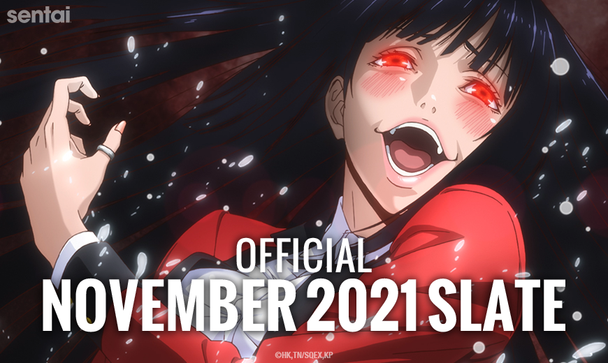 Official Sentai November 2021 Slate