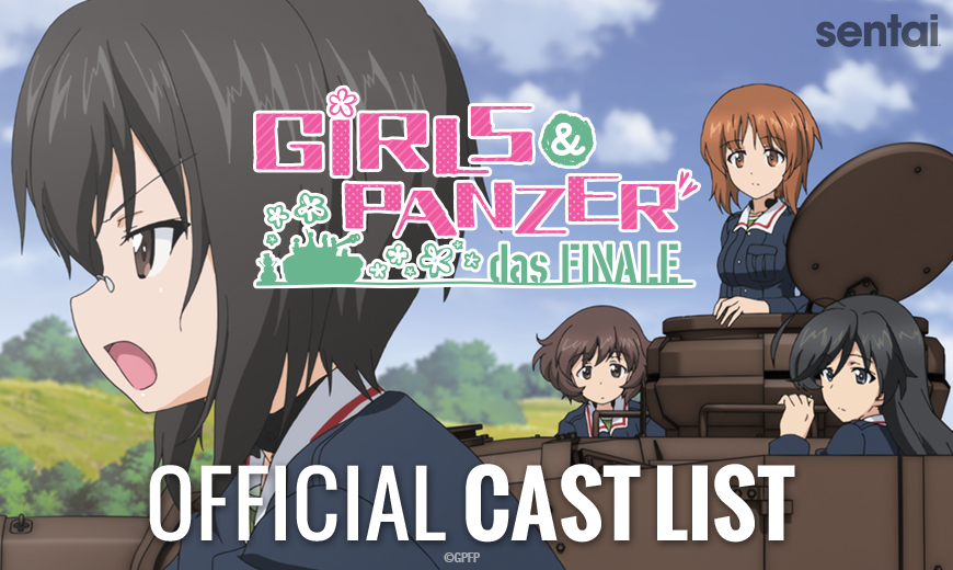 The Girls und Panzer das Finale Part 1 English Dub Has a Cast!