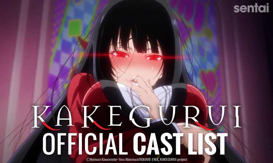 Sentai Reveals Its Official English Kakegurui Cast List