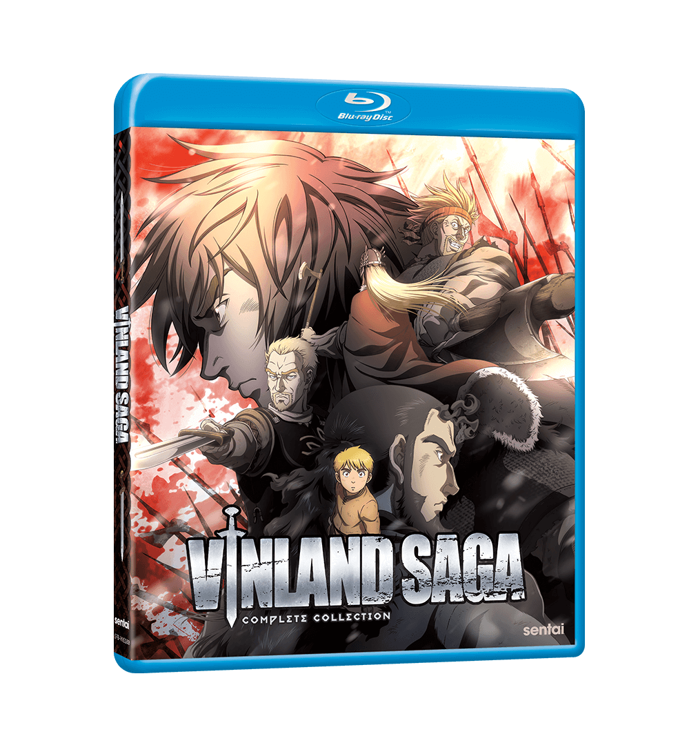 The Blu-ray cover for Vinland Saga Complete Collection