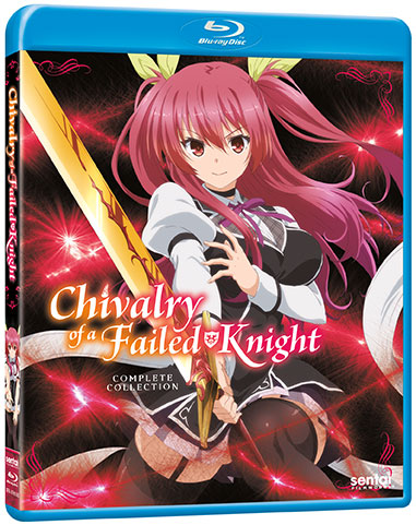The front Blu-ray cover for Chivalry of a Failed Knight