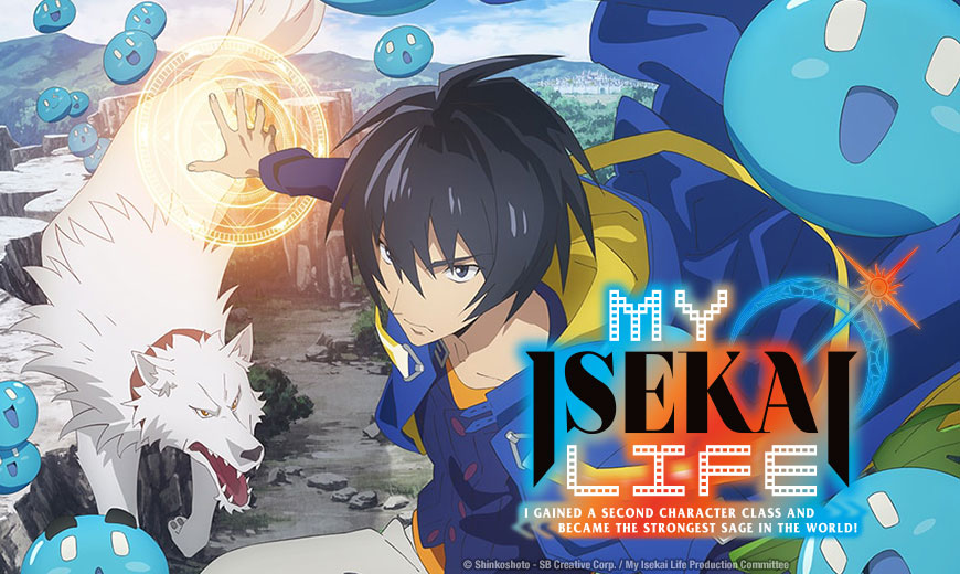 Hero Shows Off His Skills in My Isekai Life TV Anime Trailer